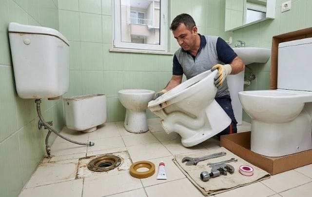 Klozet Değişimi