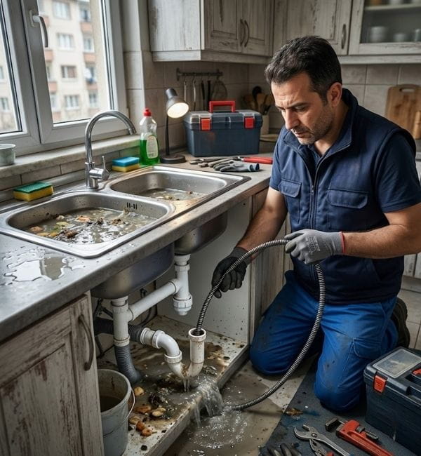 Tıkalı Lavabo Açma